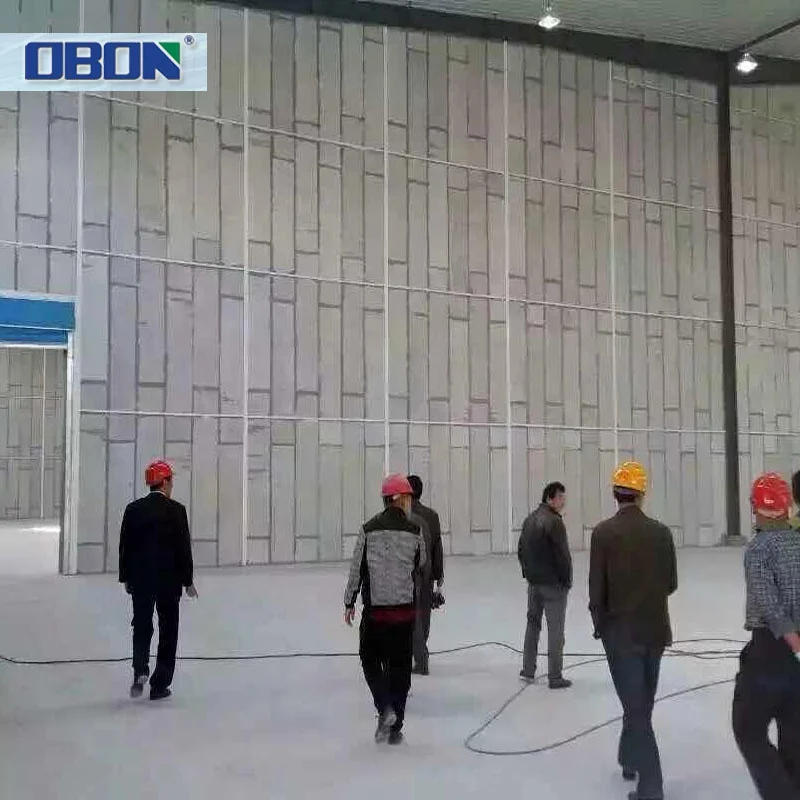 2024 New Product OBON Lightweight Concrete Cement Sandwich Wall Panel Eps Sandwich Board