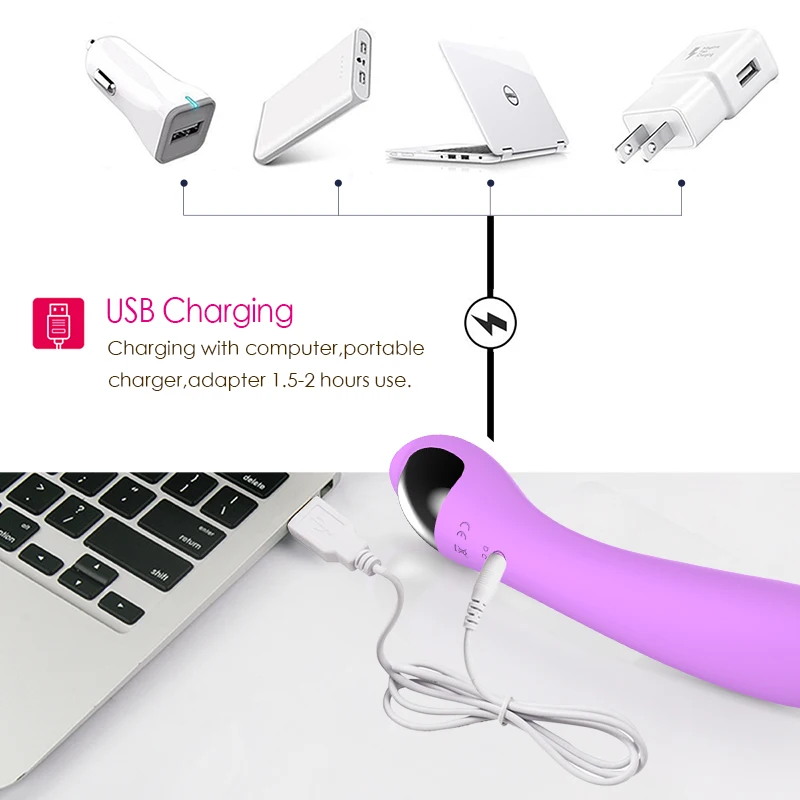 Вибратор G-Spot для женщин 10 сильных вибраций фаллоимитатор Стимулятор клитора влагалища