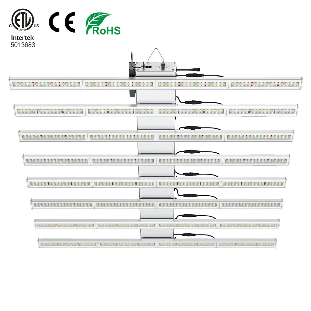 
ETL cETL CE certificate indoor garden greenhouse medical plant Samsung lm301b led grow lights strip 600w 800w vs hps 1000w 
