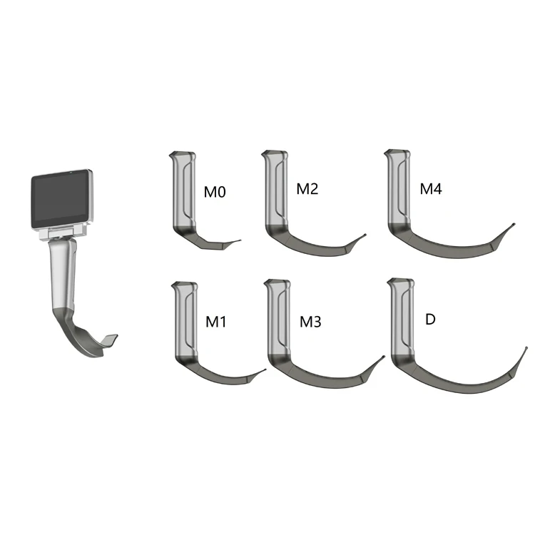 USB Digital Video Laryngoscope Safe Disposable and Reusable for Endotracheal Intubation Outdoor Metal Airway Management Device