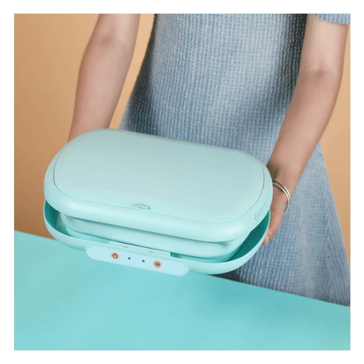 Derrosi HCF-18HG Foldable baby wear ultraviolet sanitizer mini UV disinfection box portable clothes dryer
