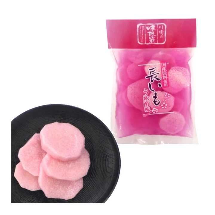 Japanese vegetables packing covers fermentation pickle  in a pouch