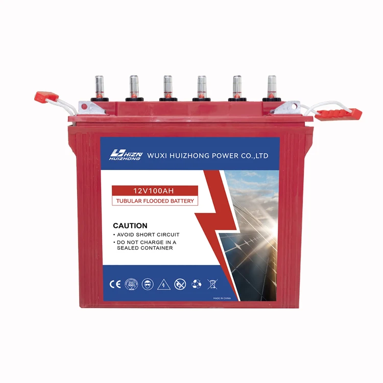 High quality solar energy battery 12v 100ah OPzS Tubular Flooded Storage battery