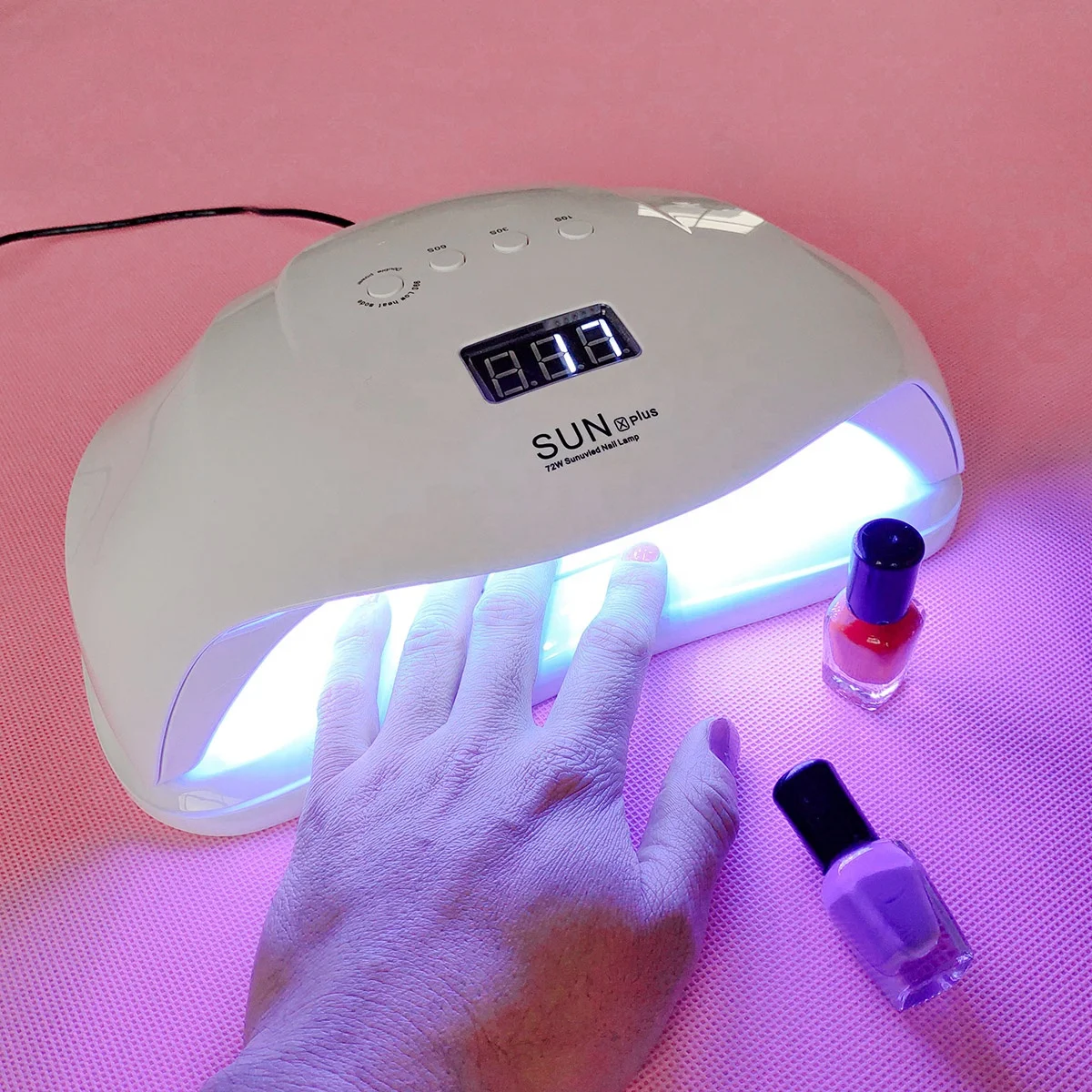 IR Auto Sensor LED UV Nail Light Manicure Nail Gel  Drying Lamp
