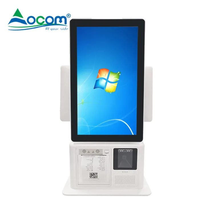 640*480 CMOS Scanner Counter Desk Store Cashier Wins Terminal Pos 80Mm Desktop Blue tooth Printer Impresora Pos Android System