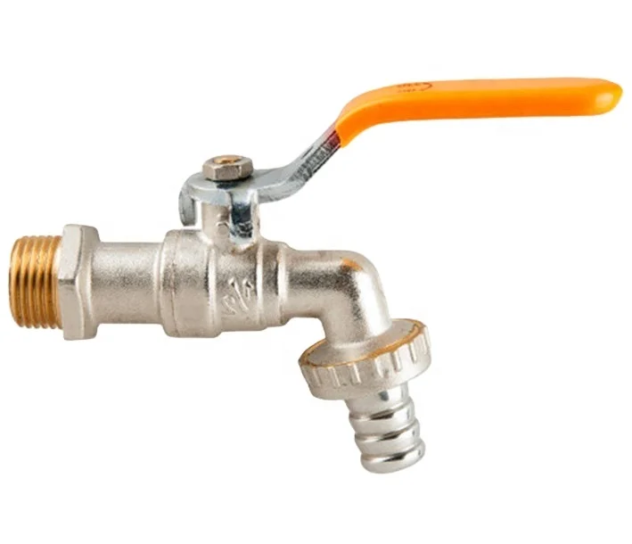 JIDA faucet abs short bibcock brass water tapbrass Brass Bibcock/Water Tap/Garden Brass Water Tap BibcocK Supplie