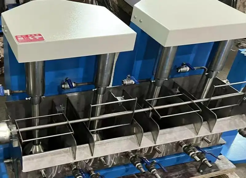 Mining Equipment 3l 12 cells Flotation Separato Micro closed cycle  flotation machine