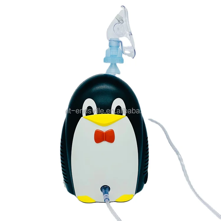 Low Noise Cartoon  penguin Shape Nebulizer Compressor