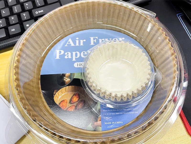 Factory Direct Sale Air Fryer Paper Liner With High Temperature Resistant Best Air Fryer Liner For Baking And Cookies