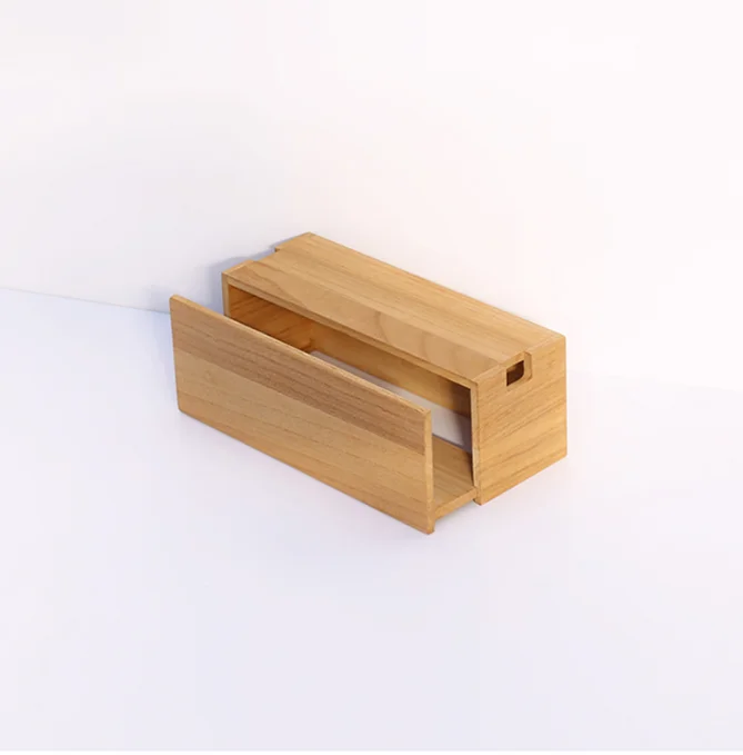 wooden cable management box Large Stylish Surge Protector Cover Power Cord Organizer Hide Power Strip Box for Child Safety