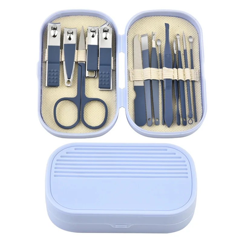 Professional factory 8 pcs/14pcs nail tool manicure set pedicure and manicure set