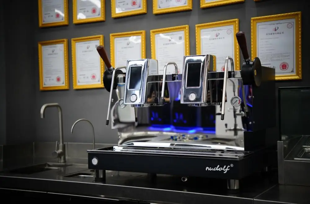 Italian Maker Personalized With Price Wholesale Style Stainless Steel Electric Semiautomatic Coffee Machine