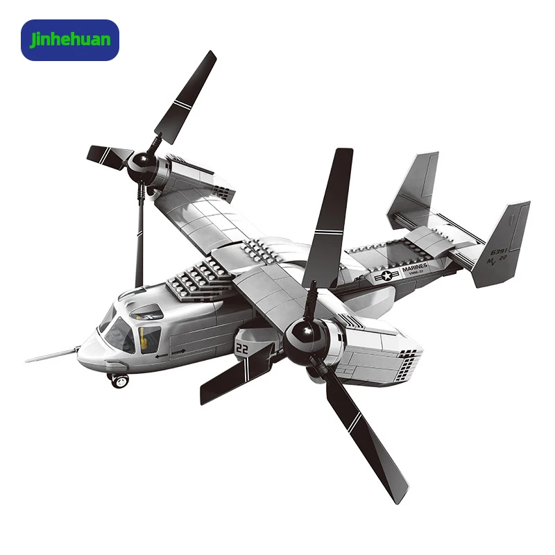toy airplane model flying plane games passenger aircraft bricks war moc diy plastic kit big build for kids building block sets