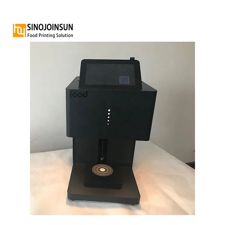 selfie 3D coffee printer 600dpi latte art drawing printer machine coffee printer  with edible ink