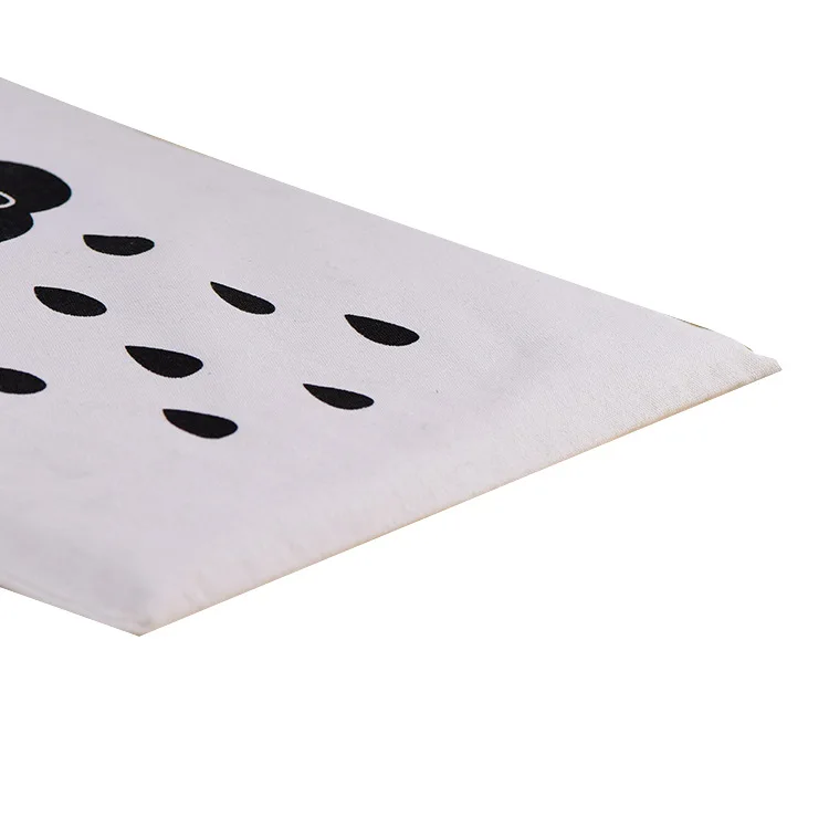 2022 Top Selling Boutique Cotton Custom printed logo Tote Designer Canvas bag