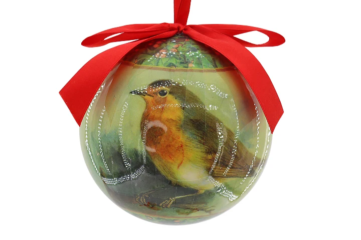 Wholesale Price 4pcs 100mm polyfoam ball Hanging Christmas Ornaments Plastic Bauble Christmas Ball For Christmas Tree Decoration