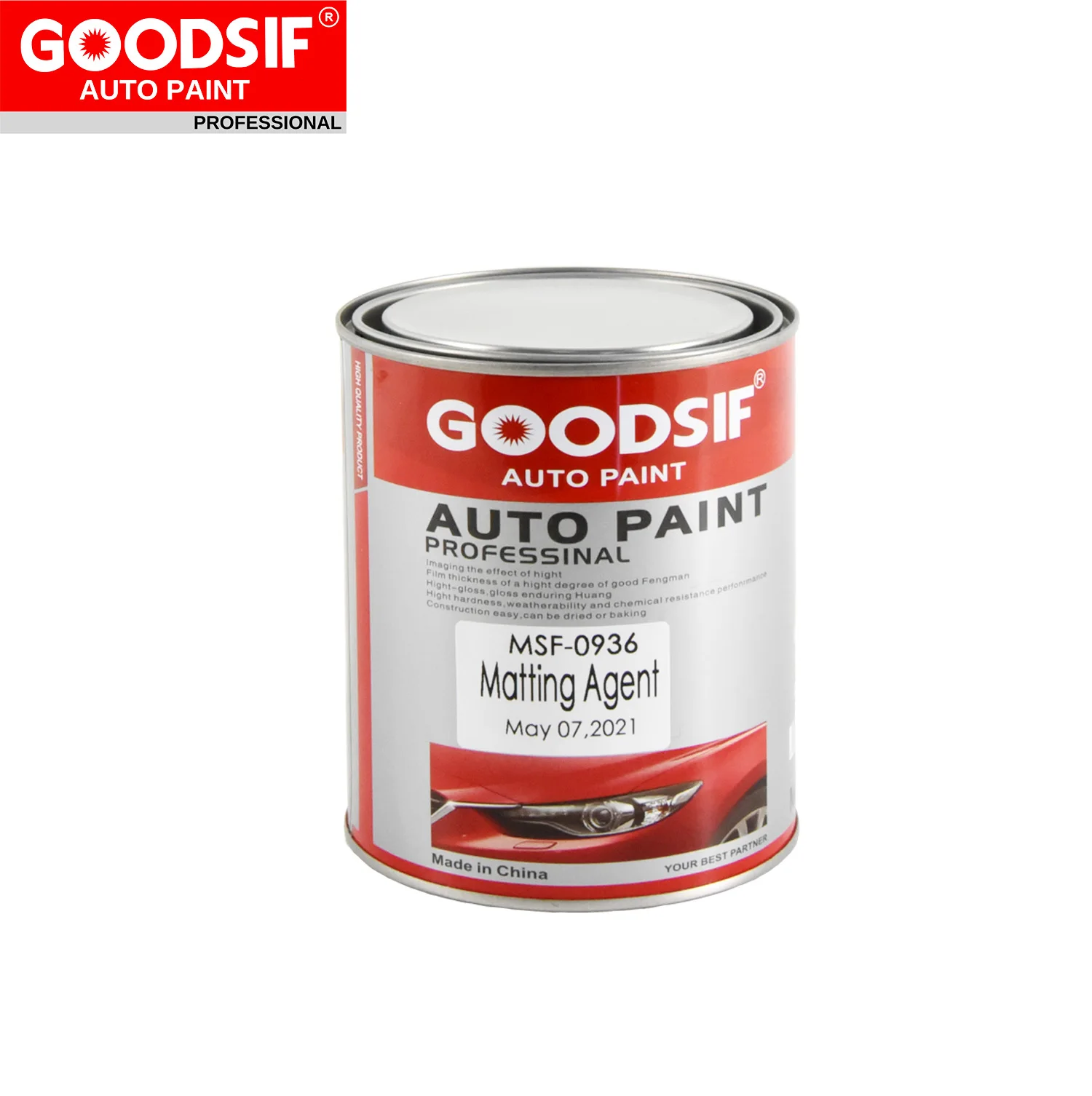 Car paint Acrylic 1K 2K Primer High Build Surfacer Filler Auto Paint Spraying for Car body repair Paint
