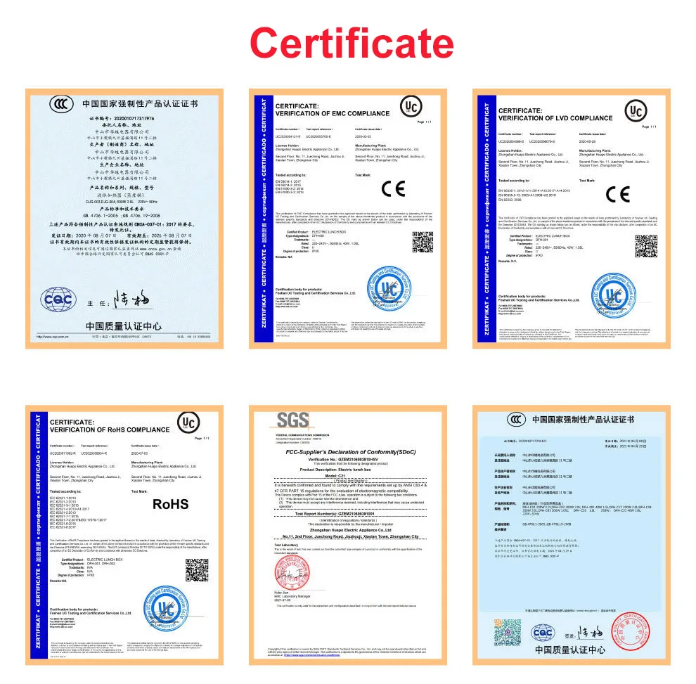 1.5L Food Warmer Heater Portable Lunch Boxes stainless steel Container with Insulation Bag for Car Truck Office