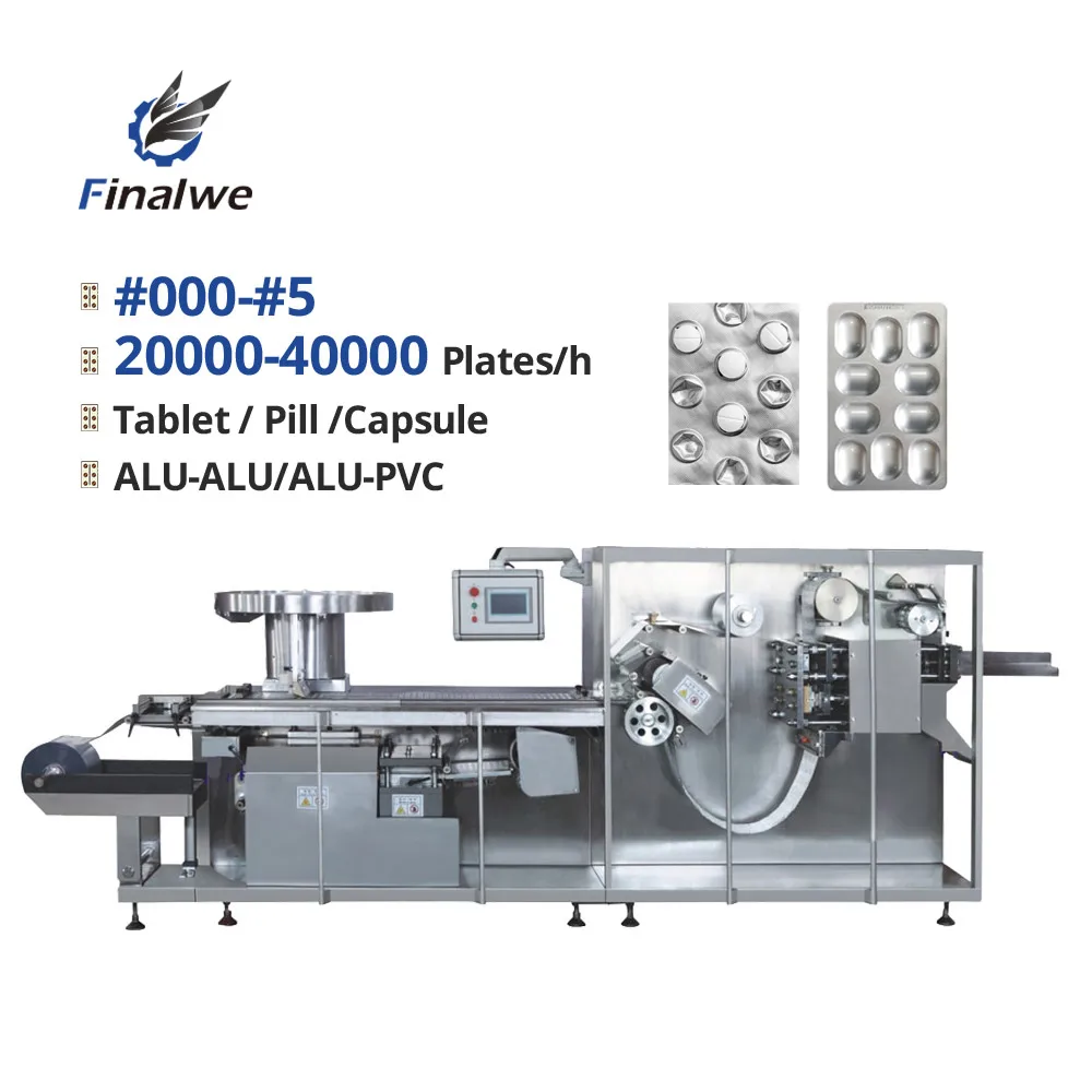 Finalwe Flat Plate Intelligent Auto-Blister Packaging Machine Automatic Blister Machine Cold Press
