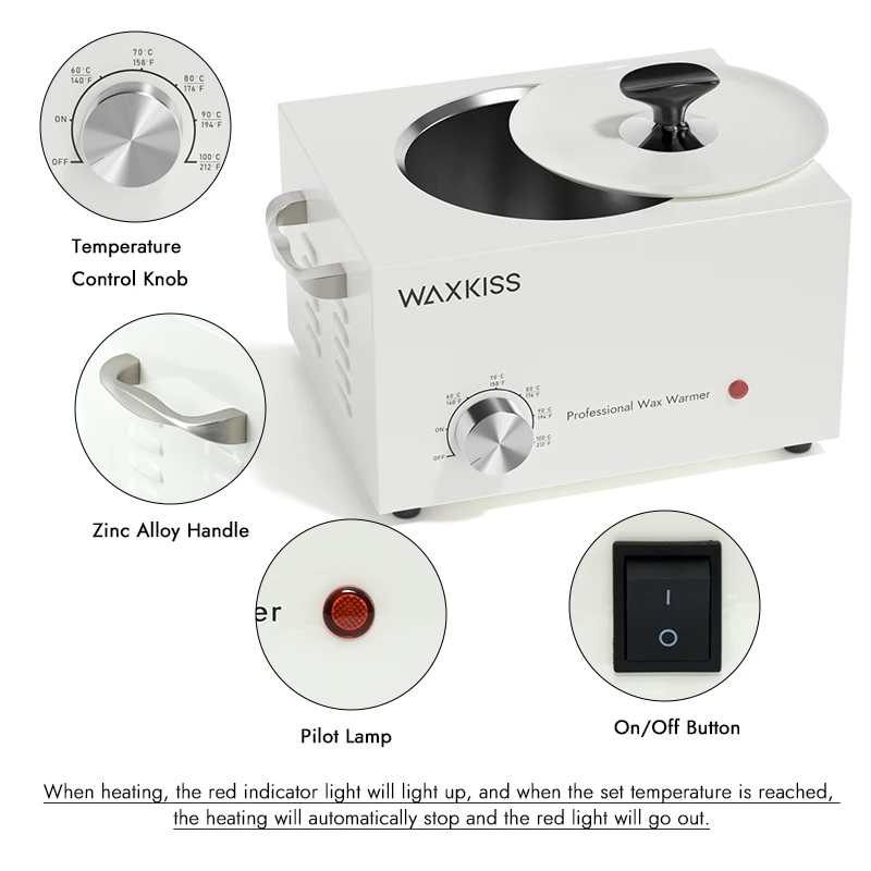 Best Selling Quick-Heating 3000ml Large Volume Wax Pot Accurate Temperature Depilatory Sugar Wax Warmer Machine For Beauty Salon