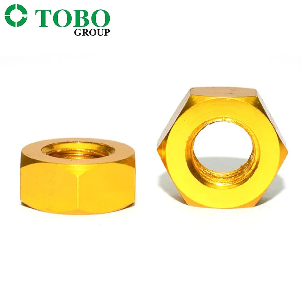 TOBO DIN439 Stainless Steel 304 Hexagon Head Thin Nuts M3 M4 M5 M6 M8 M10 M12 M14 M16 M18 M20 Hex Thin Nut fastener