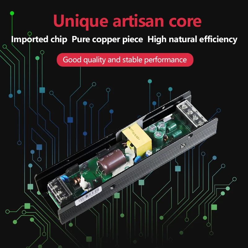 60W 100W 200W 300W 400W DC 12V 24V AC220-240V Intelligent Led Driver Switching Power Supply For Flexible Led Strip Light