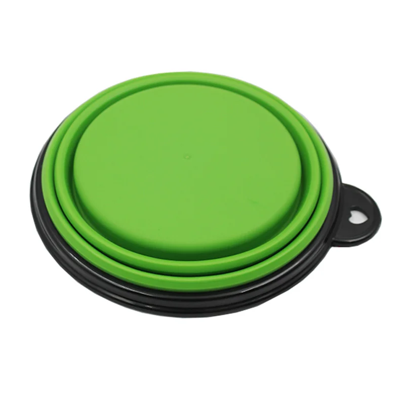 
Silicone Foldable Portable Travel Food Water Pet Bowl For Dog Puppy And Cat 