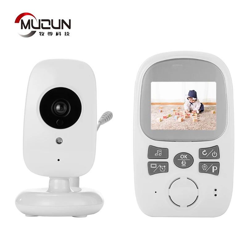 2.4G Wireless Digital Music Two Way Talk Night Version 2.4 Inch LCD Cheap Price Baby Monitor