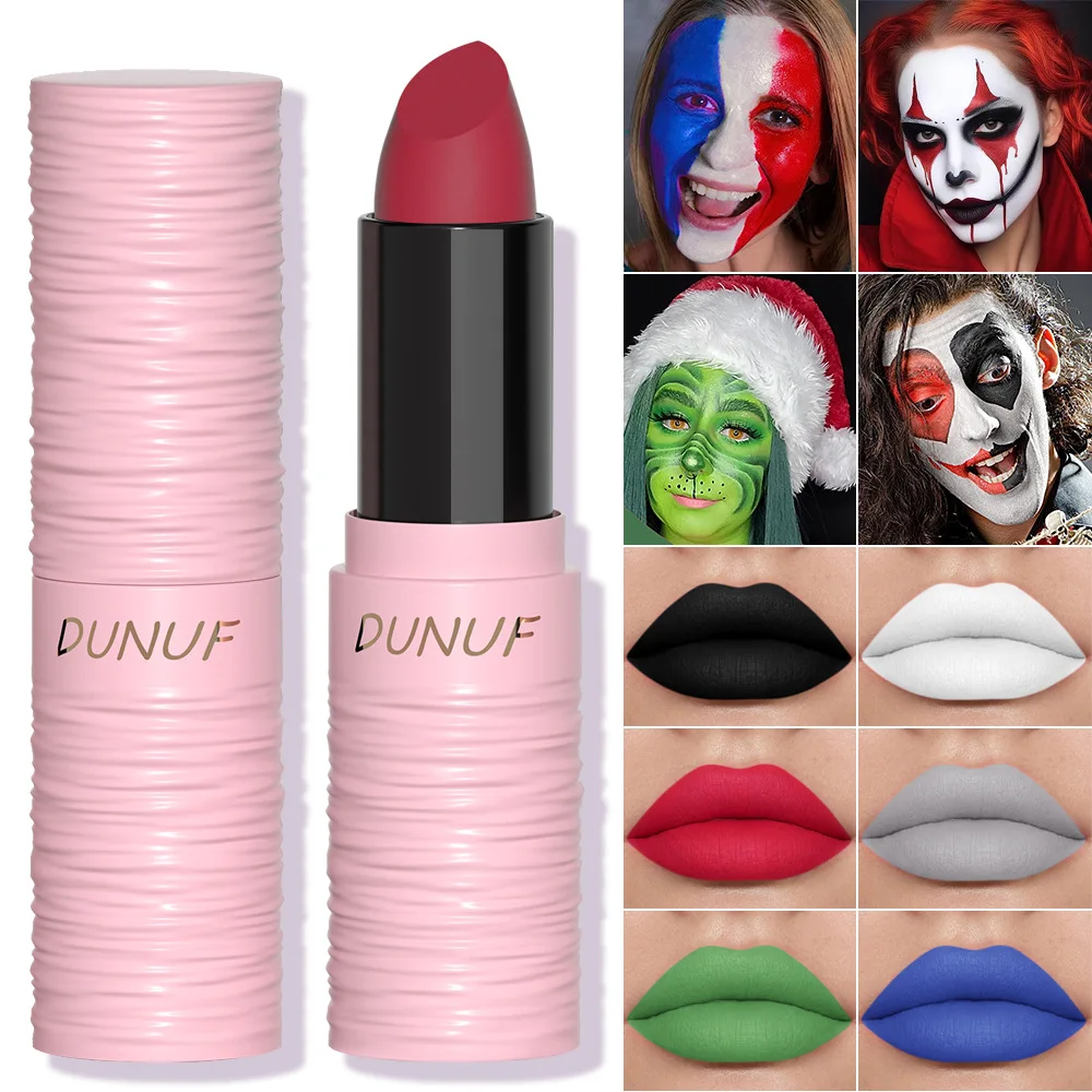 Halloween pink Matte Lipstick Gothic High Pigment Waterproof Long Lasting Lipsticks