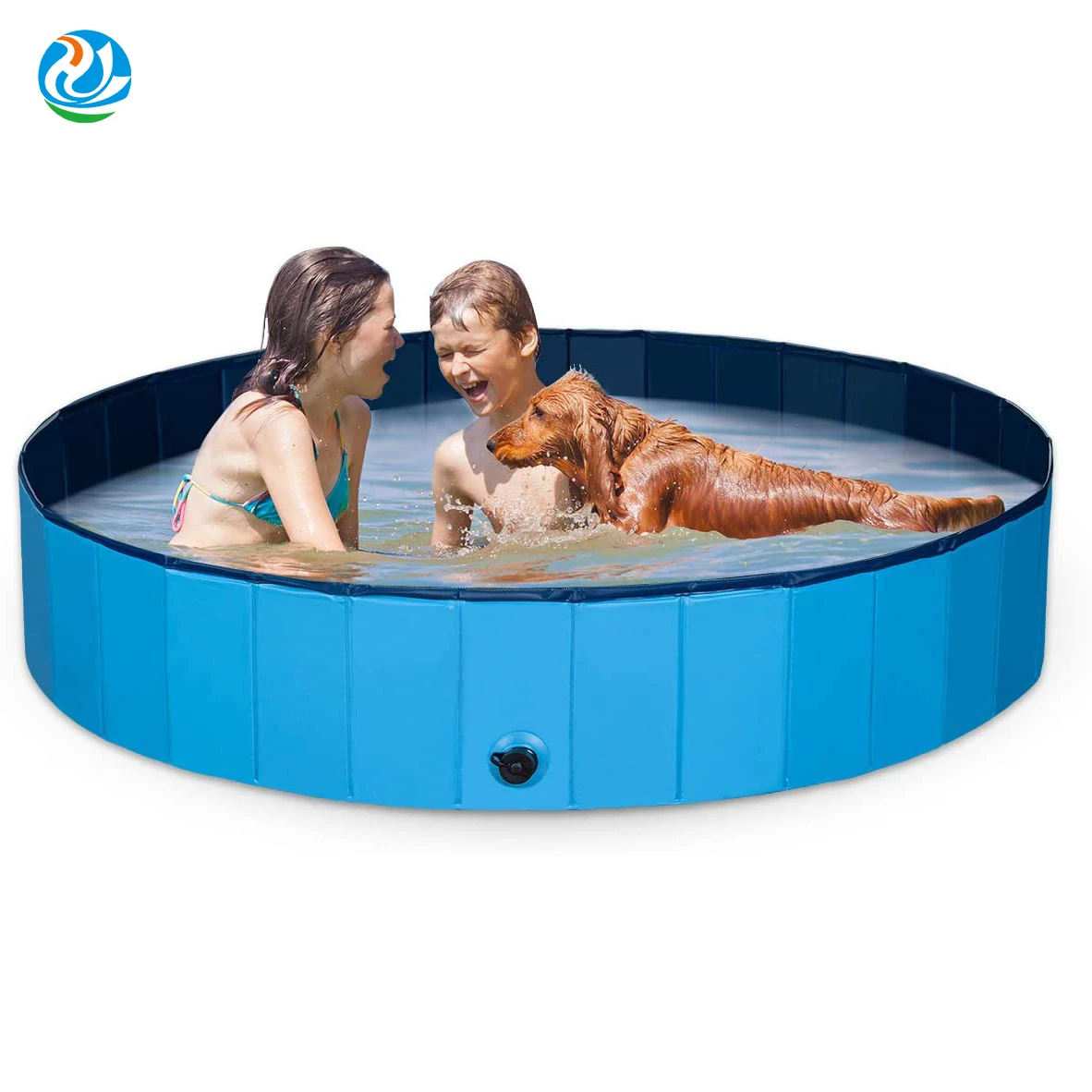 Outdoor Garden Shower PVC folding Thick Anti-slip kids pool toys swimming
