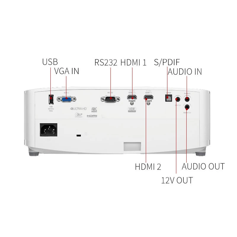 Проектор Optoma UHD506 4K 3840x2160 240 Гц