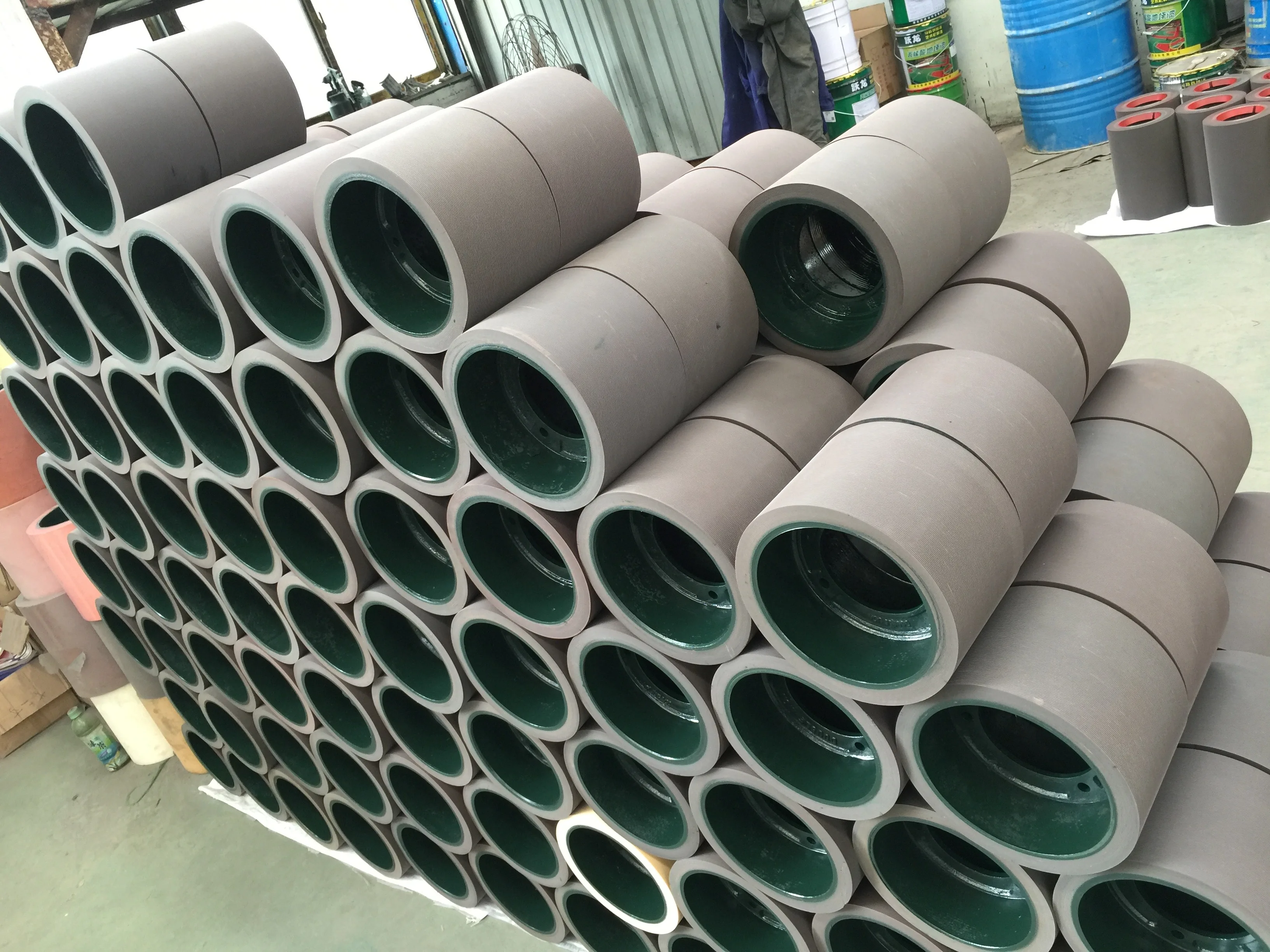 10 inch dehusking rice rubber roller for rice mill
