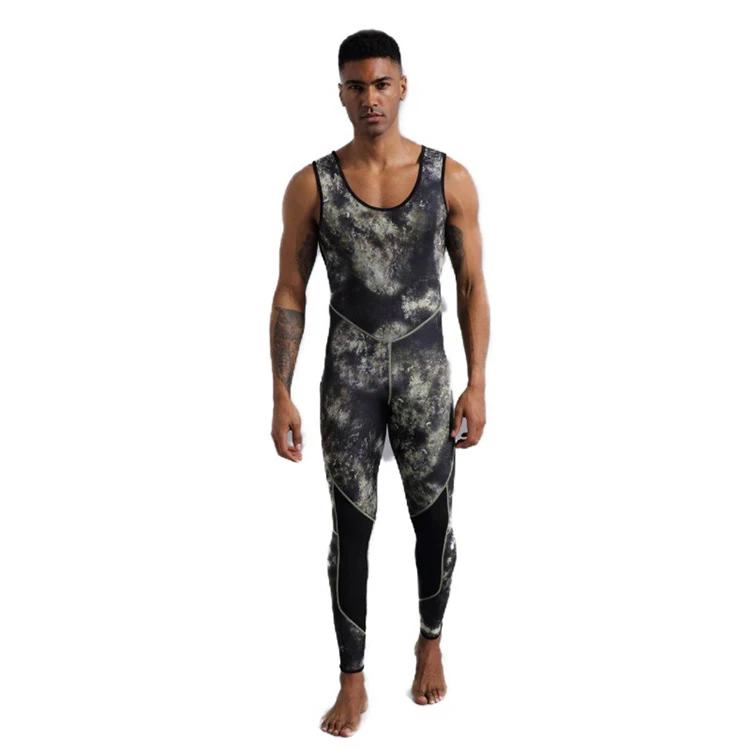 Diving Suit Camo One Piece Wetsuit Hood 2mm Boots Neoprene Custom 5 mm Wetsuit Dryer Vest Neoprene Swim Suit