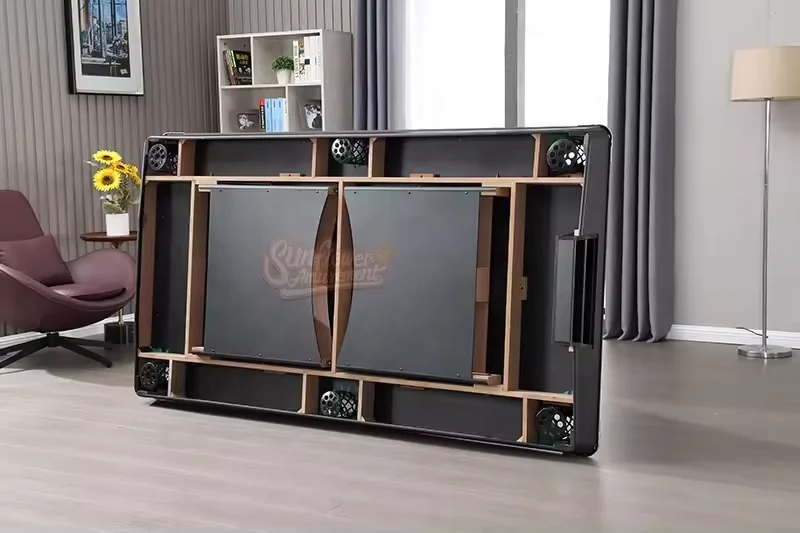 Factory Cheap Price Foldable Billiard Table Snooker Pool Table Hot Sell 7ft Ball Pool Table with Auto Ball Pick Up System