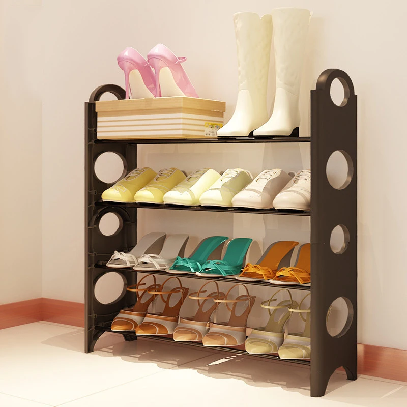 Hot Selling Low MOQ Plastic Shelf Shoe Organizer Shoe Rack Storage