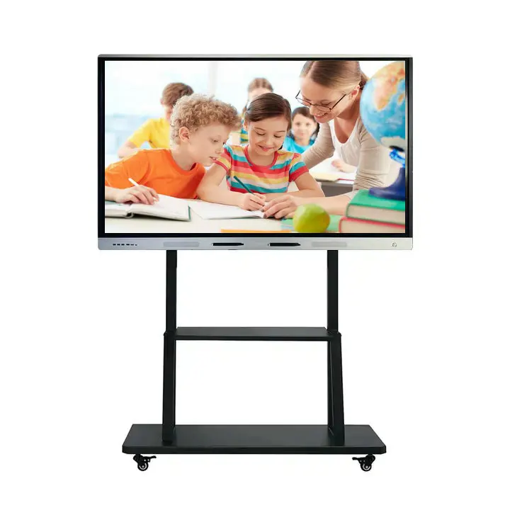 School teaching led touch screen all in one display interactive touch screen 4k lcd display educational interactive smart board