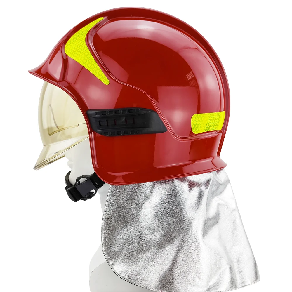 ANBEN FIRE A1 EUROPE EN443 STANDARD  High Quality antique Fire helmet fire Protective Helmet firefighter helmet for firefighting