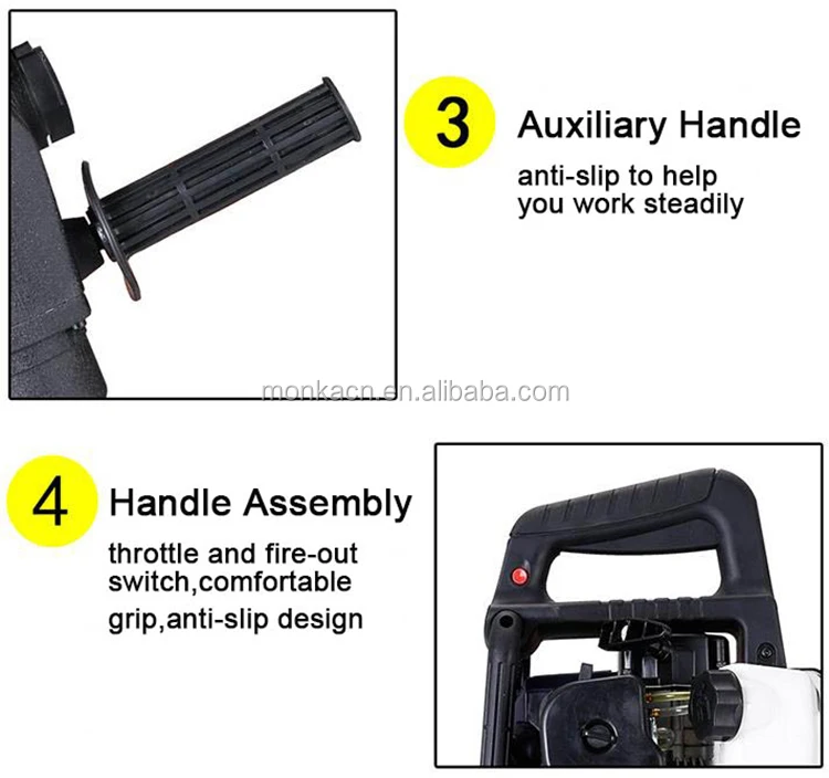 Бензиновая буровая машина, 2 функции, бензиновая аккумуляторная молотковая дрель для разбивания камней, бетона, сломанная с буровыми сверлами