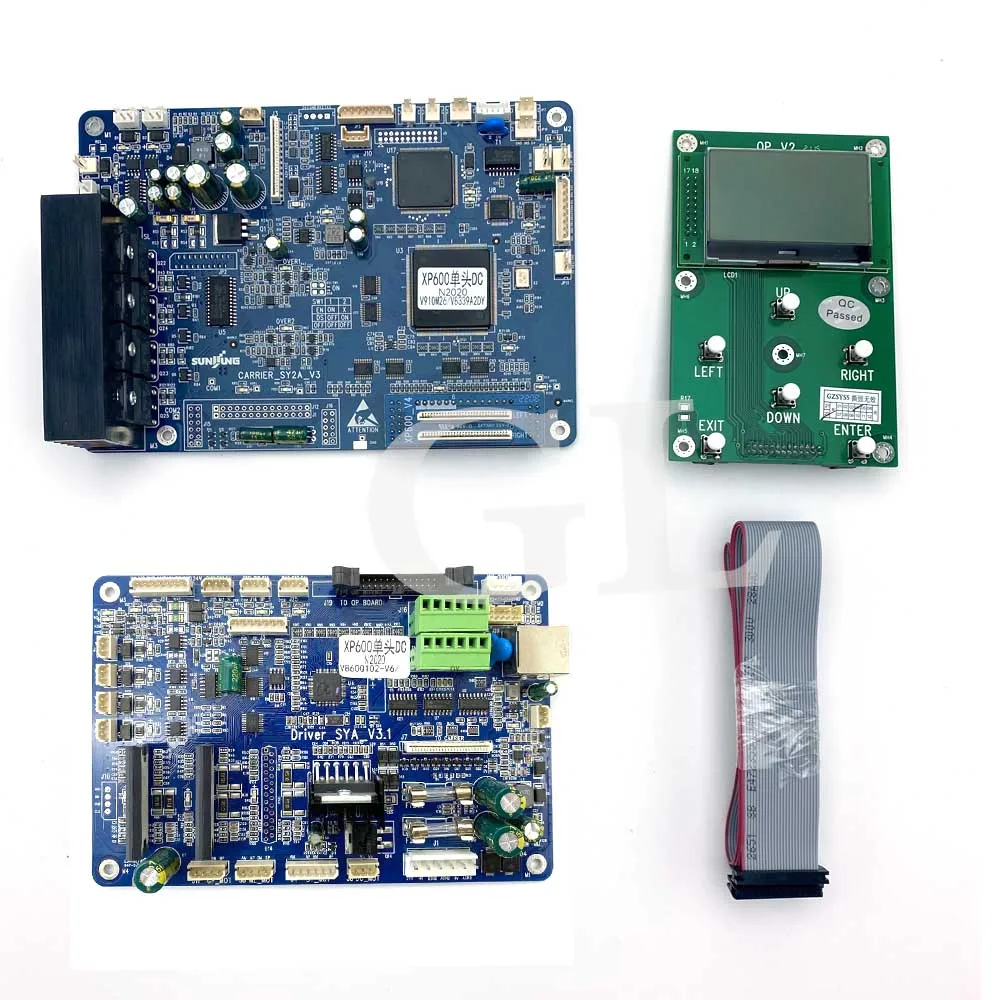 Large Format Printer Xp600 Single Upgrade Board Set for Dx5/Dx7 Convert to Xp600 Single Head Conversion Kit for Inkjet Printer