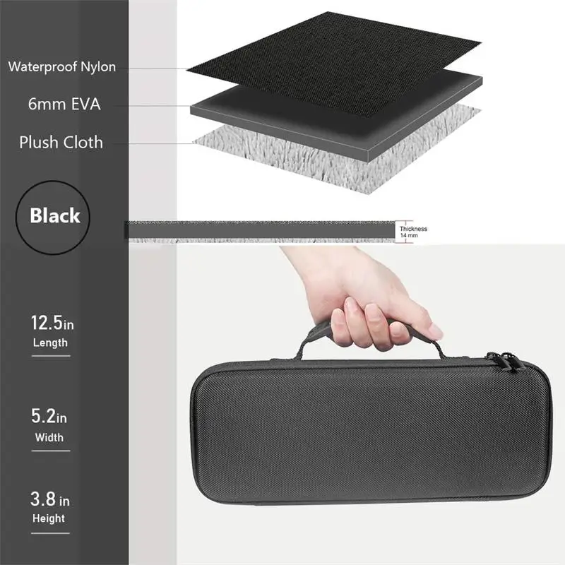 Case For So_Ny SRS-XB23/ SRS-XB32 Special Hard Protective SRS XB23/ XB32 Portable (Black)