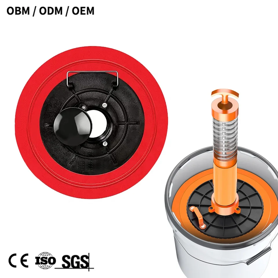 500CC 600CC 900CC Universal Grease Gun Oil Suction Pan pressure Plate