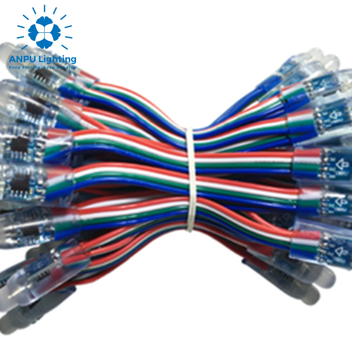 ANPU Pixel F12 Smart RGBIC WS2811 Светодиодный модуль SMD5050 светодиодный для электронного знака оптовая цена