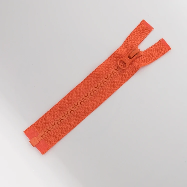 YKK zipper Brand factory selling resin zippers thin teeth plastic zipper