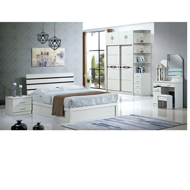 2021 Newly Home Living Bed Room Hotel Wooden Beds King Size Luxury Modern Bedroom Furniture Sets