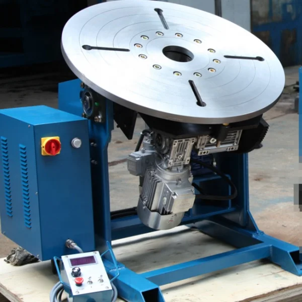 Through Center Hole 600kg  BYT600 Welding Positioner equipment For Pipe Elbow Rotation