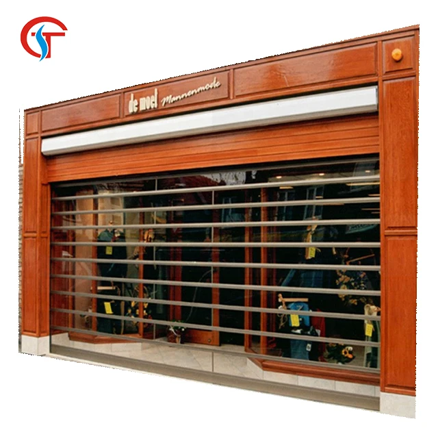 Polycarbonate roll-up door,commercial roll-up door,transparent roll-up door
