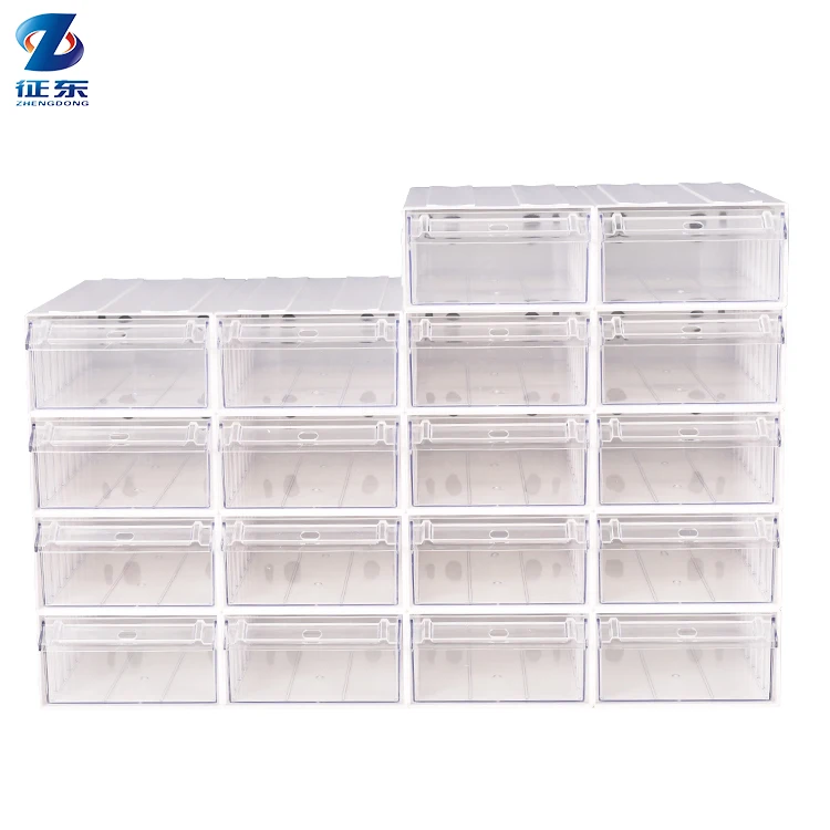 Hot Sale Plastic Box Drawers Small Bead Box Desktop Drawers Plastic Accessory Box Organizer