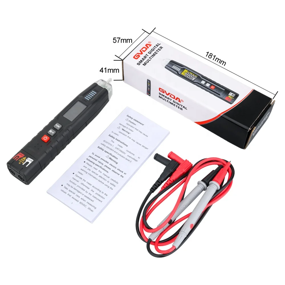 GVDA New Pen type True RMS Smart Multimeter with NCV detection