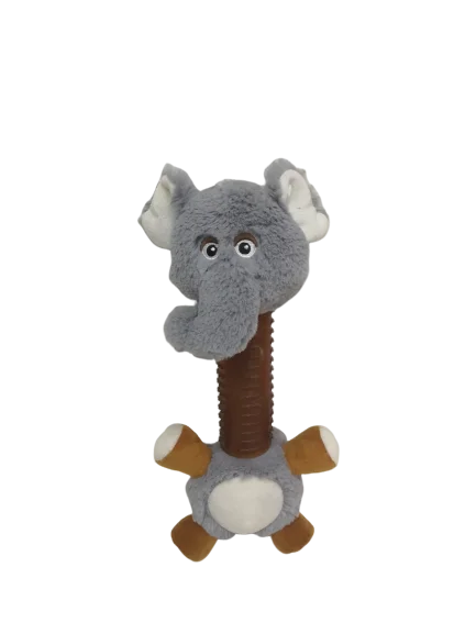 New Design With Long Neck and TPR Animal Elephant Orangutan Crocodile Pet Toy for