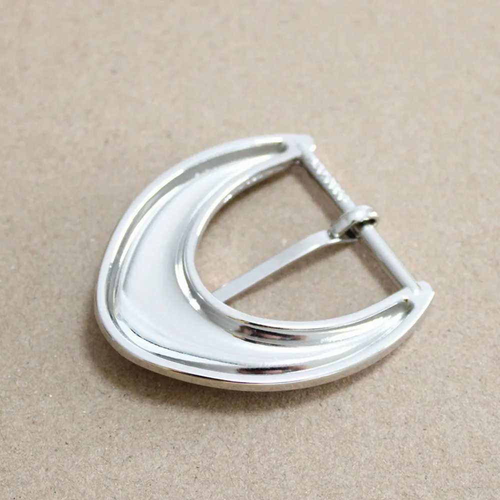 wholesale 30mm silver strap pin belt buckles for woman